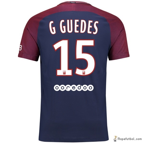 Camiseta Paris Saint Germain Replica Primera Ropa G Guedes 2017/18